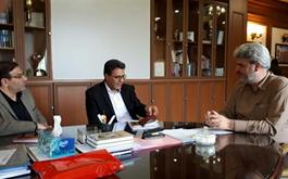 دیدار مدیر حج وزیارت استان لرستان با رئیس دانشگاه آزاد واحد بروجرد
