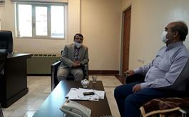 دیدار مدیر حج و زیارت استان با مدیرکل بنیاد شهید استان لرستان