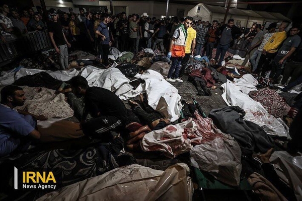 بدنبال جنایت رژیم صهیونیستی در بیمارستان غزه فردا در کشور عزای عمومی اعلام شد