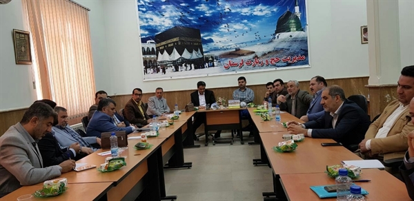 برگزاری جلسه توجیهی مدیران و پزشکان حج 98 استان لرستان