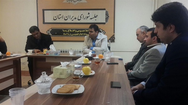 دیدار و گفتگوی مدیر حج و زیارت استان با مدیر کمیته امداد امام خمینی  استان لرستان